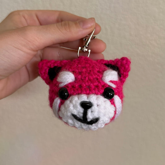 pink oxcy keychain