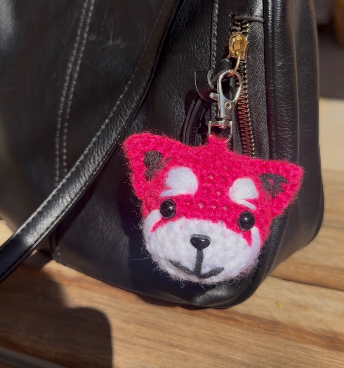 pink oxcy keychain
